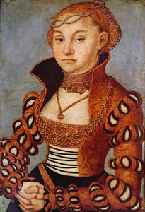 Retrato de una mujer noble sajona, 1534